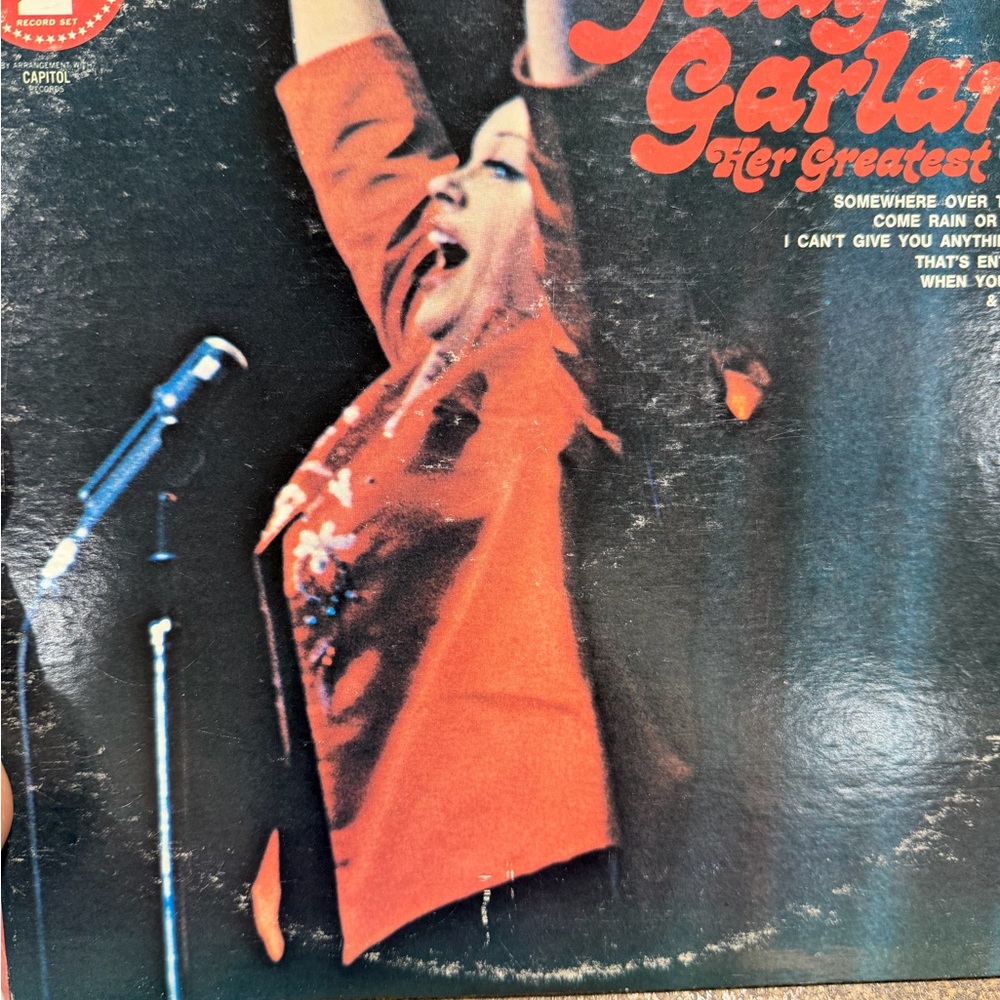 Judy Garland Her Greatest Hits Vinyl Record